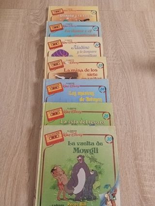 Colección libros clásicos Walt Disney 1988