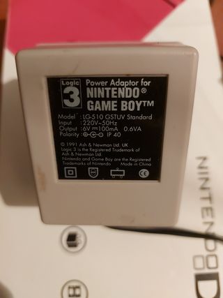 adactador nintento Game Boy