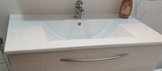 Lavabo cerámico, sin mueble