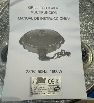 Paellera electrica NUEVA 