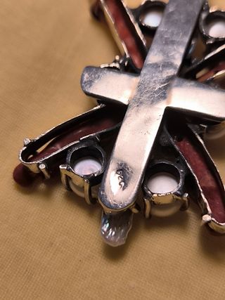 Ciondolo in argento 925 corallo e perla