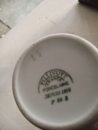 Set olio aceto sale pepe porcellana francese