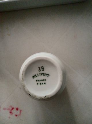 Set olio aceto sale pepe porcellana francese