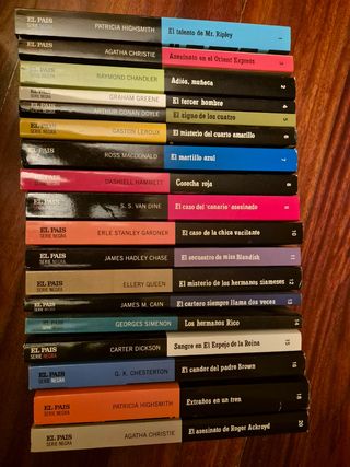 Colección serie negra