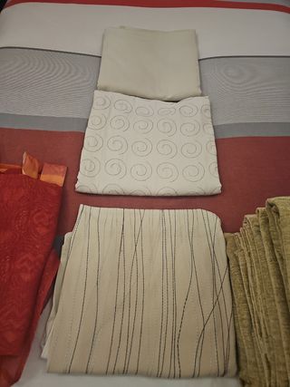 CORTINAS CON ACCESORIOS