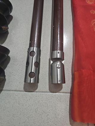 CORTINAS CON ACCESORIOS