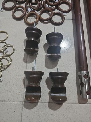 CORTINAS CON ACCESORIOS