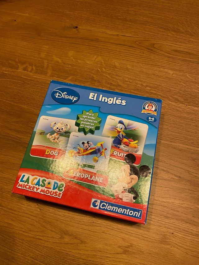 Puzzle ingles La Casa de Mickey