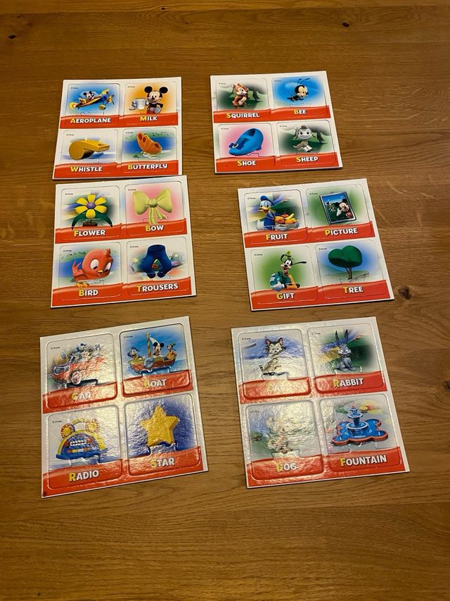 Puzzle ingles La Casa de Mickey