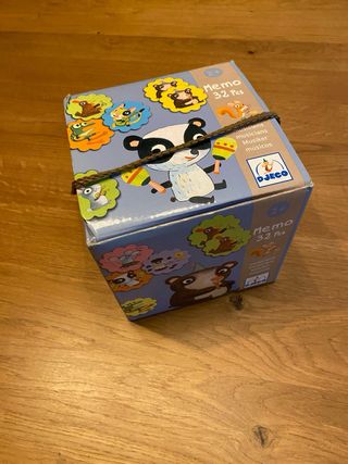 Juego parejas en madera