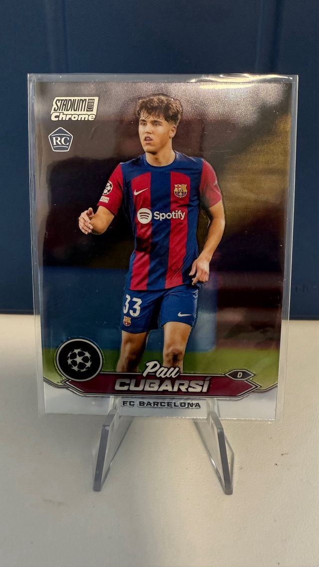 Cartas variadas FC Barcelona Topps Stadium Chrome