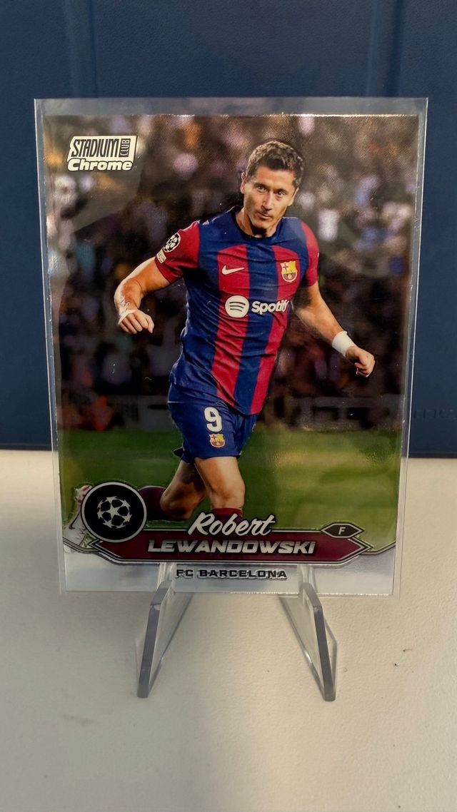 Cartas variadas FC Barcelona Topps Stadium Chrome