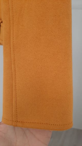 Cazadora motera de ante