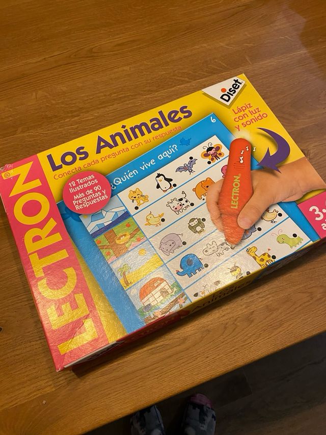 Juego reconocimiento animales - Diset