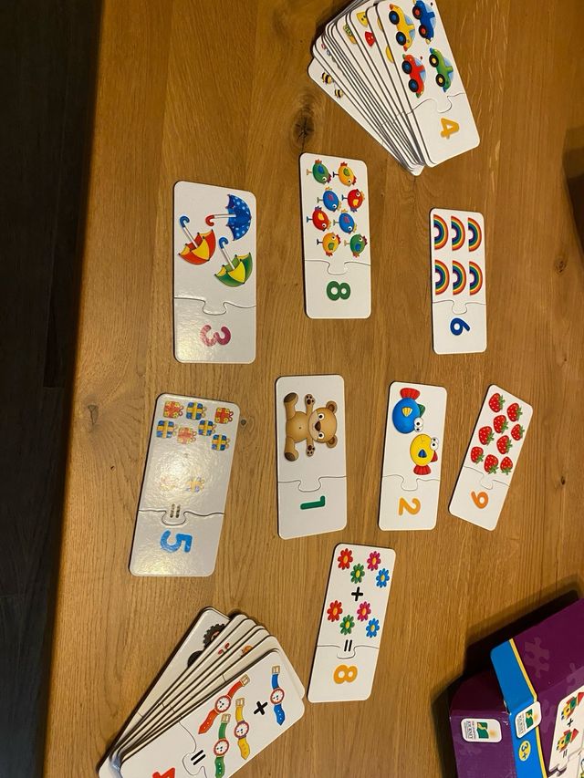 Puzzle sumas y restas