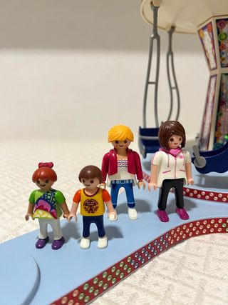 Carrusel Playmobil voladores