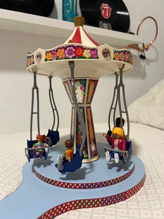 Carrusel Playmobil voladores