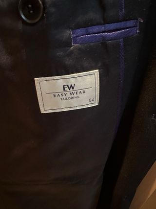 Traje de chaqueta