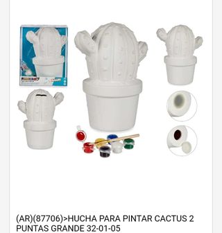 Huchas para pintar