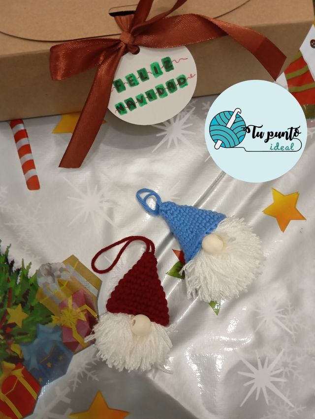 Adornos navideños, crochet, amigurumis