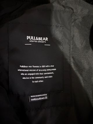 Chaqueta bomber 