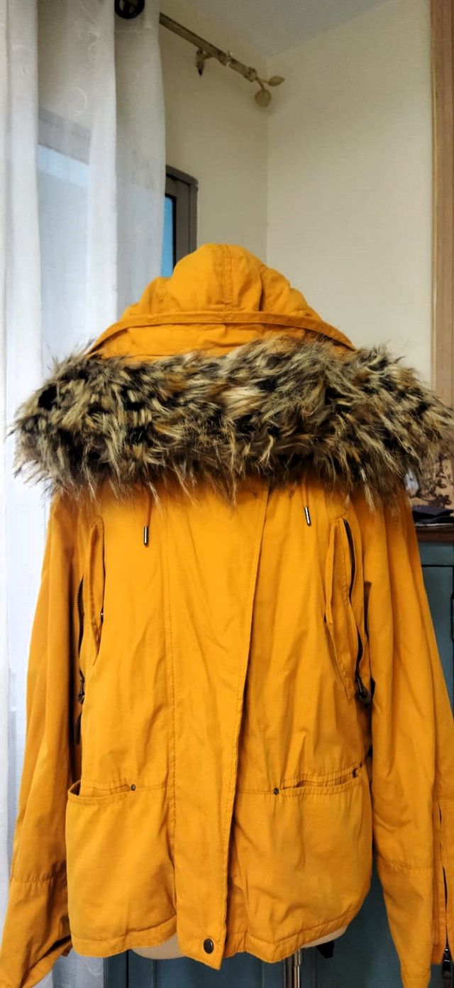 Cazadora con chaleco de Zara