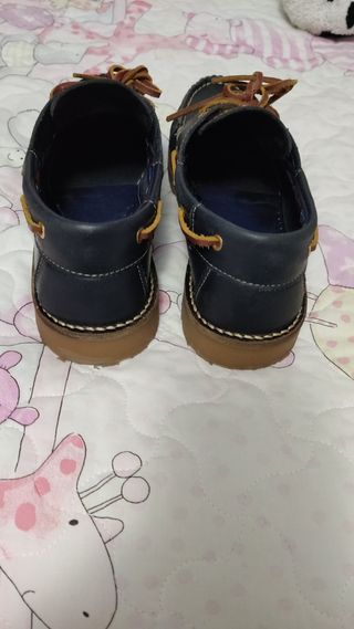 Zapatos náuticos marino