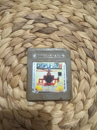Juego choplifter Game Boy