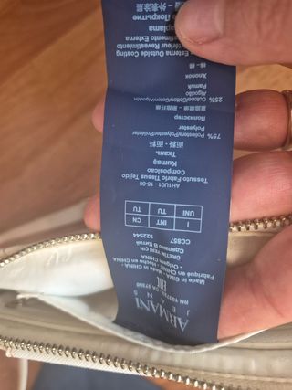 Tracolla Armani Jeans