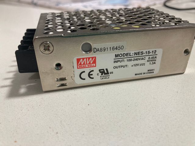 FUENTE ALIMENTACION MÓDULO 12 VOLTIOS