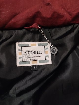 Chaqueta parka siksilk roja hombre
