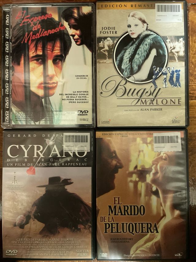 9 peliculones en DVD