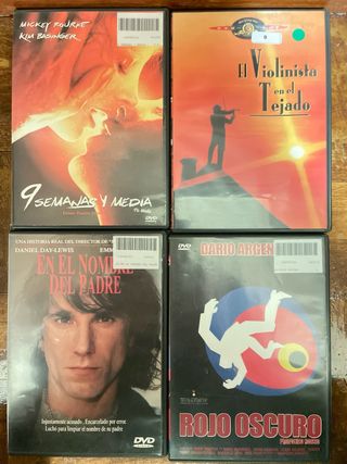 9 peliculones en DVD