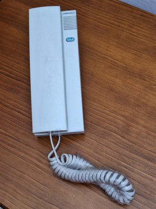 Lote de 2 teléfonos mesa + 1 telefonillo interfono