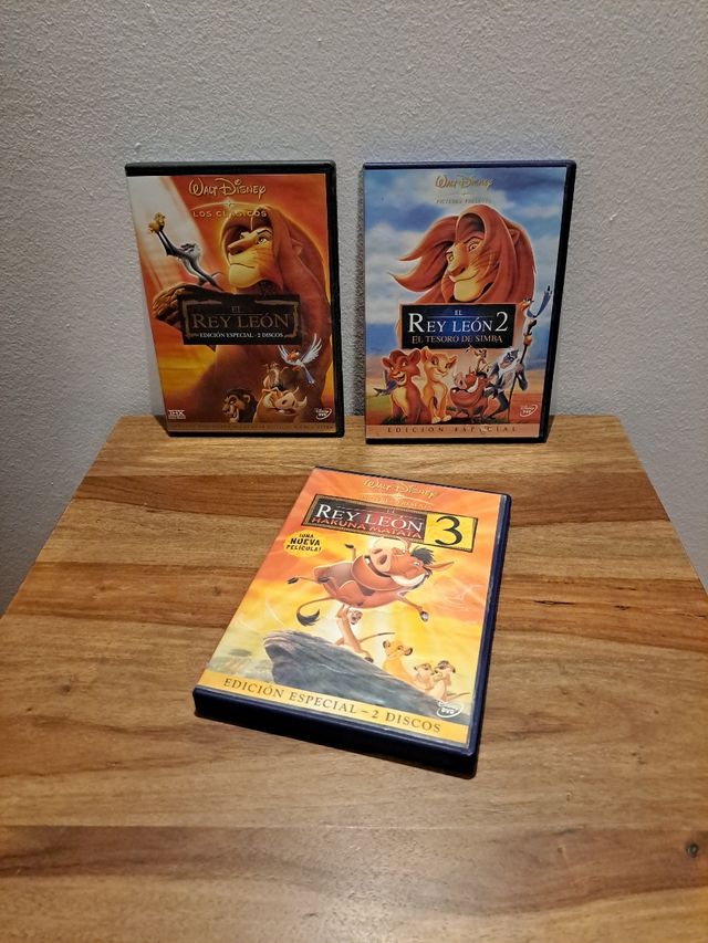 Dvd Trilogia El Rey León