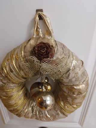 Adorno navideño para la puerta 
