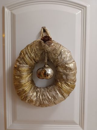 Adorno navideño para la puerta 