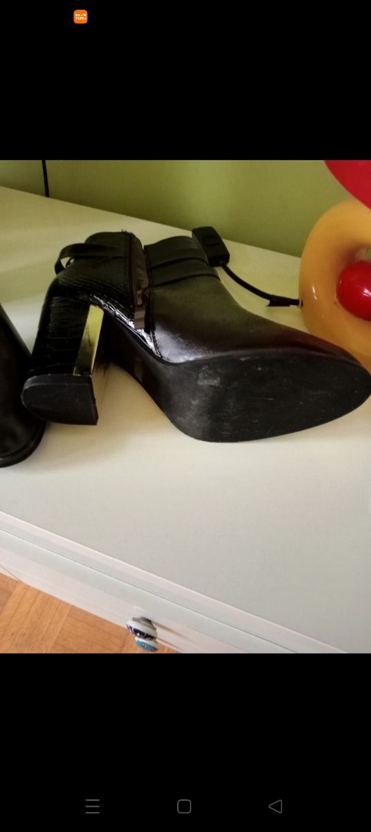 Botas Marrones.Altura tacón 8,5cm