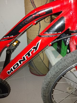 Bicicleta Monty de marchas