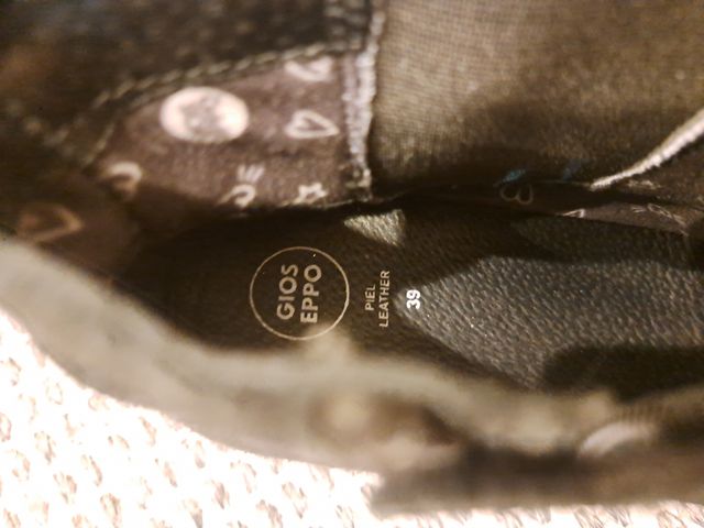 Botas negras Giosseppo 39