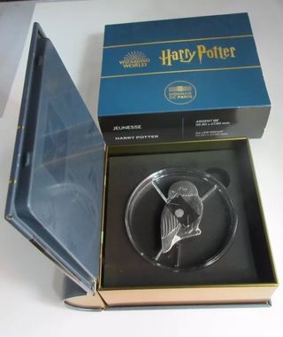 10 euros plata Francia 2021 Hedwig Harry Potter