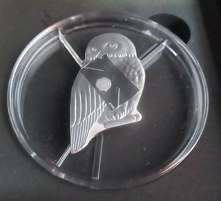 10 euros plata Francia 2021 Hedwig Harry Potter