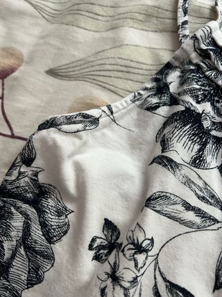 camisón estampado de flores