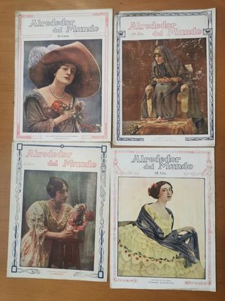 4 revistas Alrededor del mundo