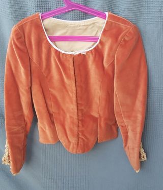 Traje fallera niña con 2 corpiños. Sin manteletas