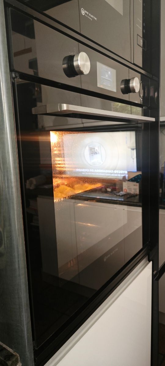 Horno cristal negro 
