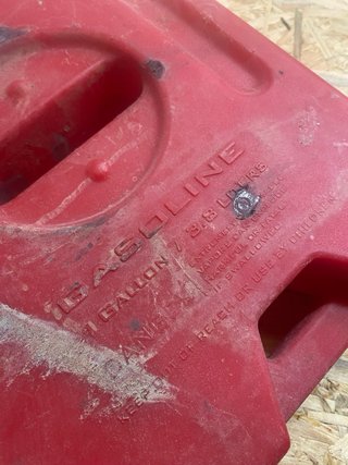 Bidon gasolina auxiliar  4l