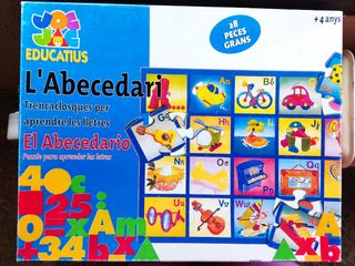 Puzzle abecedario 28 piezas 