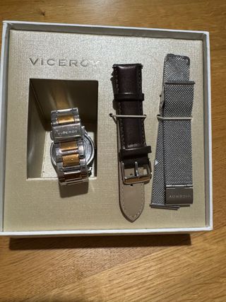 Reloj mujer Viceroy acero esfera rosa