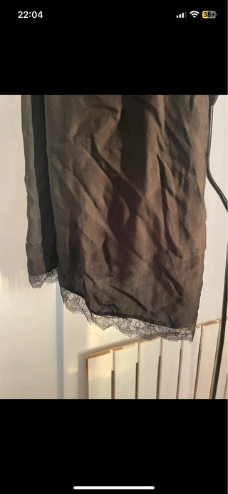 vestido negro tirantes encaje